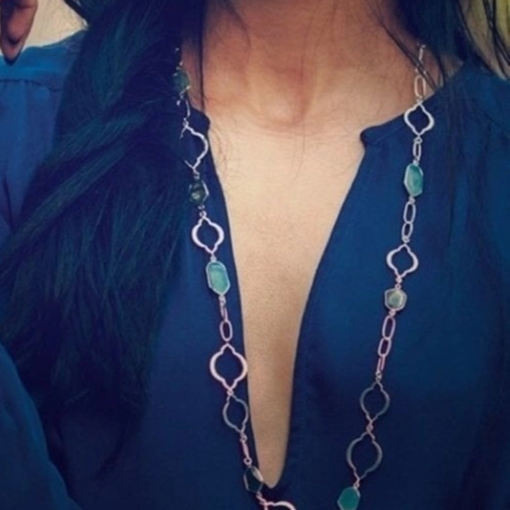 Elegant Green Necklace